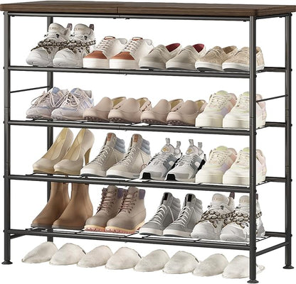 SUOERNUO Shoe Rack Organizer 5 Tier