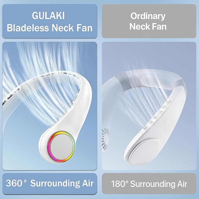 GULAKI Portable Neck Fan, Personal Fan
