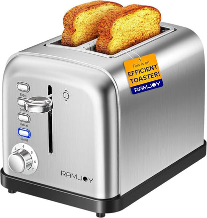 Toaster 2 Slice, Extra Wide Slot Toaster