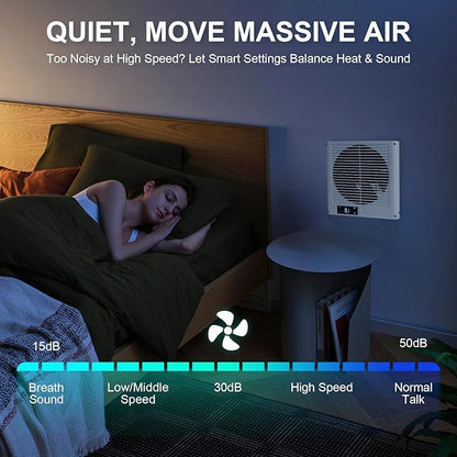 8" Room to Room Air Transfer Fan