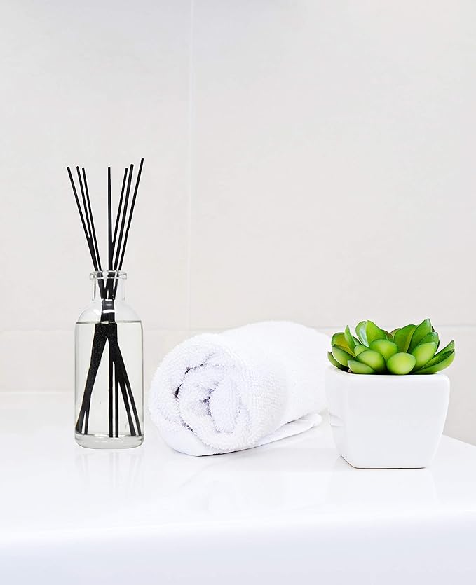 Urban Naturals Moroccan Amber Essential Oil Reed Diffuser Gift Set | Golden