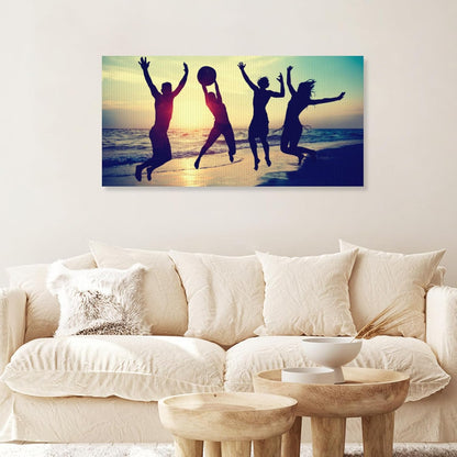 YarnArtistry Custom Canvas Prints With Your Photos - Personalized Picture On Canvas - Extra Large Canvas Prints - Upload And Print Your Photo(8x16 to 24x48 Inch)