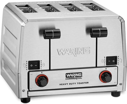 Waring Commercial WCT855 4-Slice Heavy Duty Commercial Pop-Up Bread/Bagel
