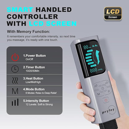 Leg Massager with Heat and Compression, Foot Massager