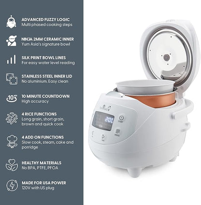 Yum Asia Panda Mini Rice Cooker