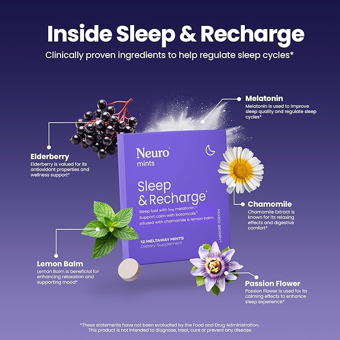 Neuro Sleep & Recharge Meltaway Mints