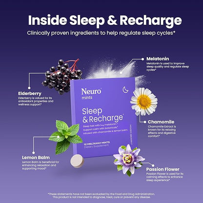 Neuro Sleep & Recharge Meltaway Mints