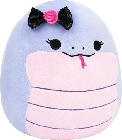 Squishmallows Original 8in Linares The Purple Snake – Official Jazwares Plush (Little)