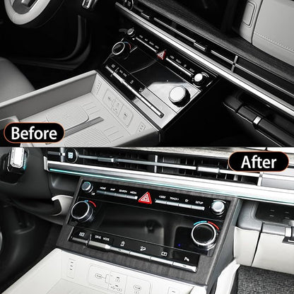 YOUTOOCAR Climate Control Panel Trim Frame Cover Compatible