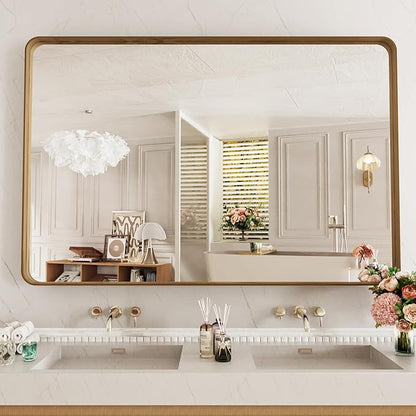 LOAAO 55X30 Inch Bathroom Mirror
