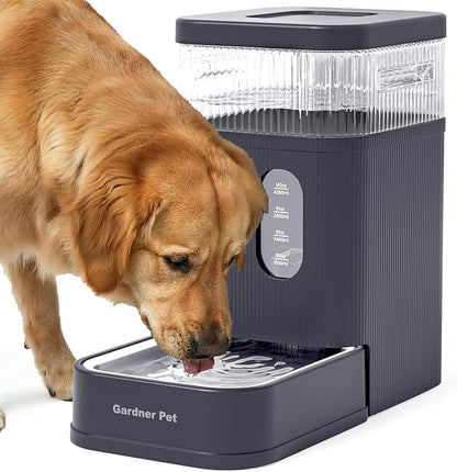 Gardner Pet 2.2 Gallon Automatic Dog Water Bowl Dispenser 8.5L Gravity Water