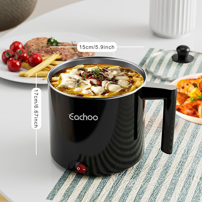 Electric Hot Pot - 1L Ramen Cooker