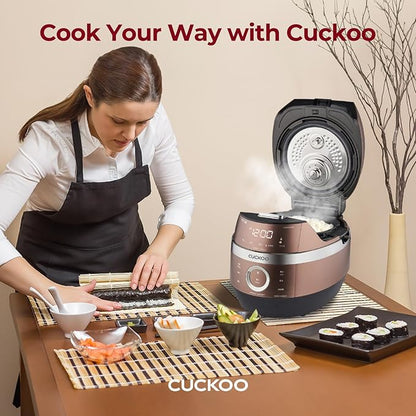 CUCKOO CRP-JHR1009F | 10-Cup Induction Heating Pressure Rice Cooker | 19 Menu