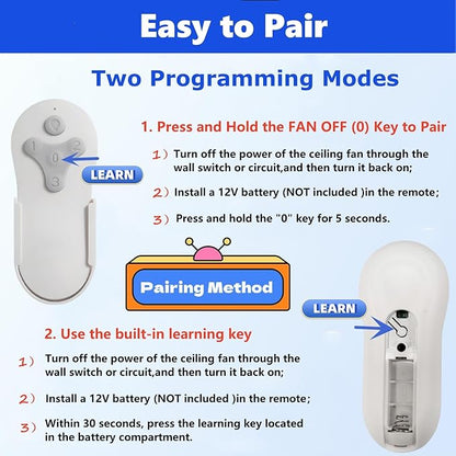 Ceiling Fan Remote Control Compatible