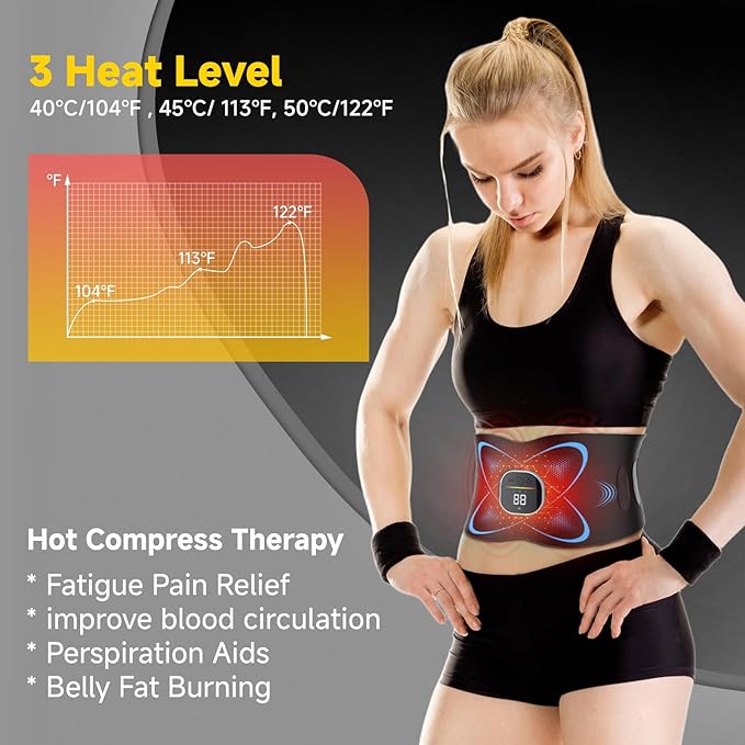 FDA Cleard - EMS/TENS abs Stimulator Abdominal, Electronic Muscle Stimulator