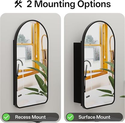 Arched Bathroom Medicine Cabinet