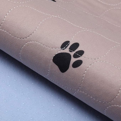 SincoPet Washable Dog Pee Pads with Puppy Grooming Gloves,Puppy Pads,Reusable Pet Training Pads,Large ,Waterproof Pet Pads for Dog Bed Mat,Super Absorbing Whelping Pads,48 Round Inch (Pack of 2)