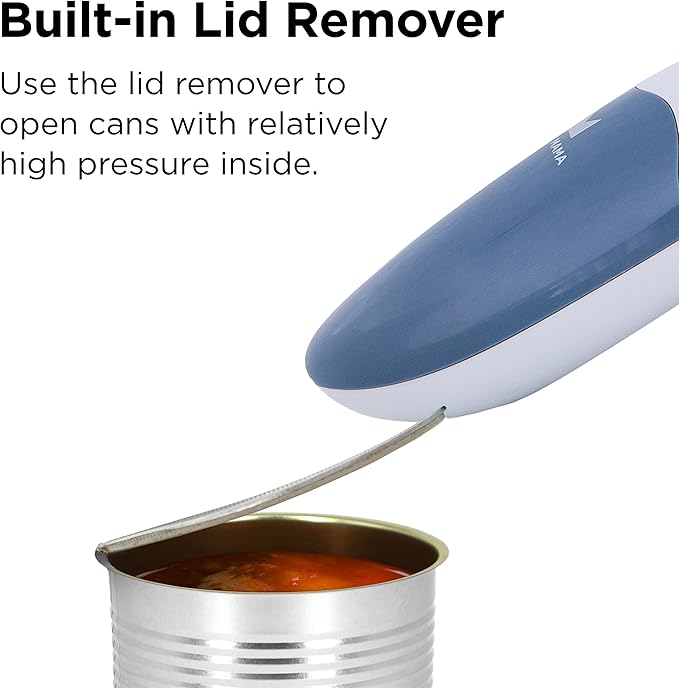 Kitchen Mama Auto 2.0 Electric Can Opener: Blade Opens Almost Any Can Pop or