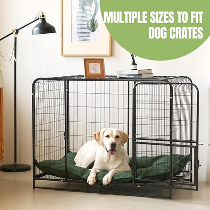 Chew Proof Indestructible Dog Bed,X-Small (17"x23"),Green | Durable,for Aggressive Chewers,Tough,chew resistant, non chewable,Machine Washable & Waterproof,Indoor Outdoor