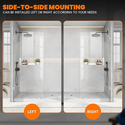Bathroom Shower Glass Door 34 * 74"