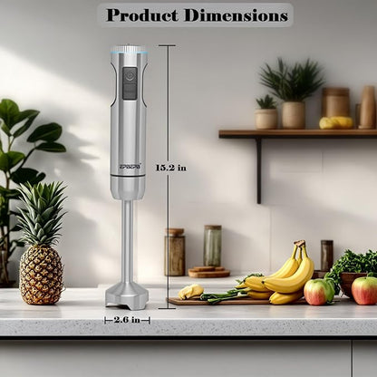 Handheld immersion Blender 11-Speed, 1000W Immersion Blender
