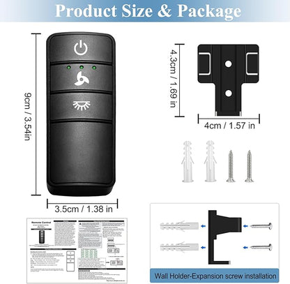 3 Speeds Ceiling Fan Remote Control