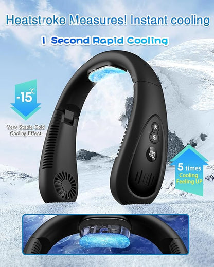 GAITIR Neck Air Conditioner, Portable Neck Fan