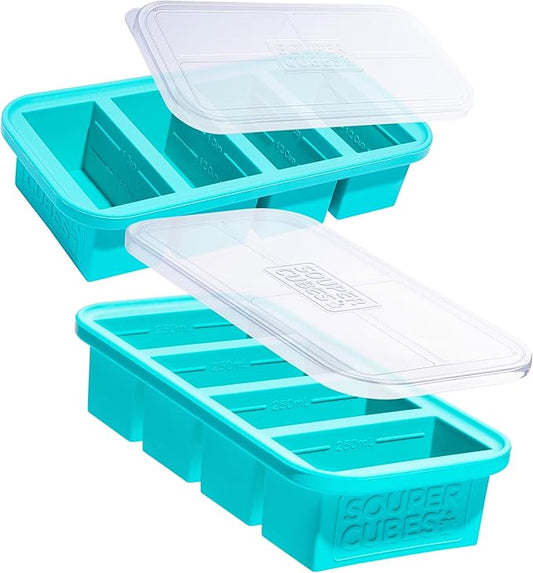 Souper Cubes 1 Cup Silicone Soup Freezer Molds