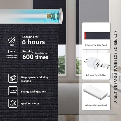 Motorized Blinds Roller Shade
