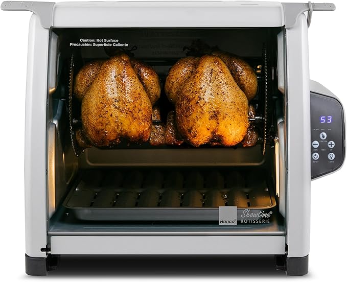 Ronco 6000 Platinum Series Rotisserie Oven, Digital Display, 12-Pound Capacity