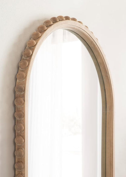 Kate and Laurel Beadbrook Modern Beaded Arched Mirror