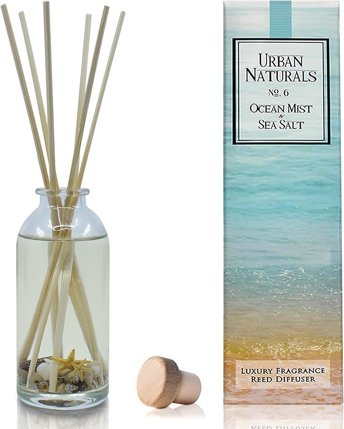Urban Naturals Ocean Mist & Sea Salt Reed Diffuser Set | Made