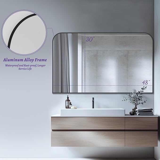 Bathroom Mirror, Wall Mirrors, Bathroom Vanity Mirror