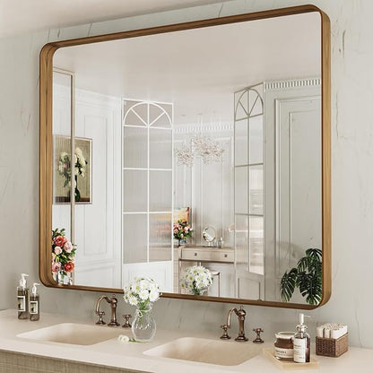 LOAAO 48X40 Inch Bathroom Mirror