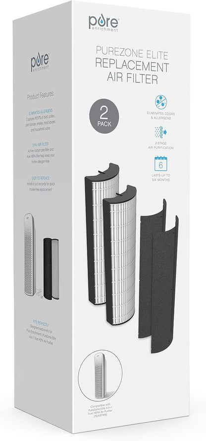 Pure Enrichment® Genuine 2-in-1 True HEPA Replacement Filter