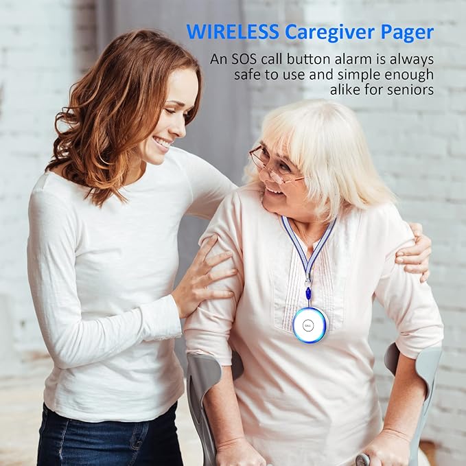Caregiver Pager, Wireless Call Button