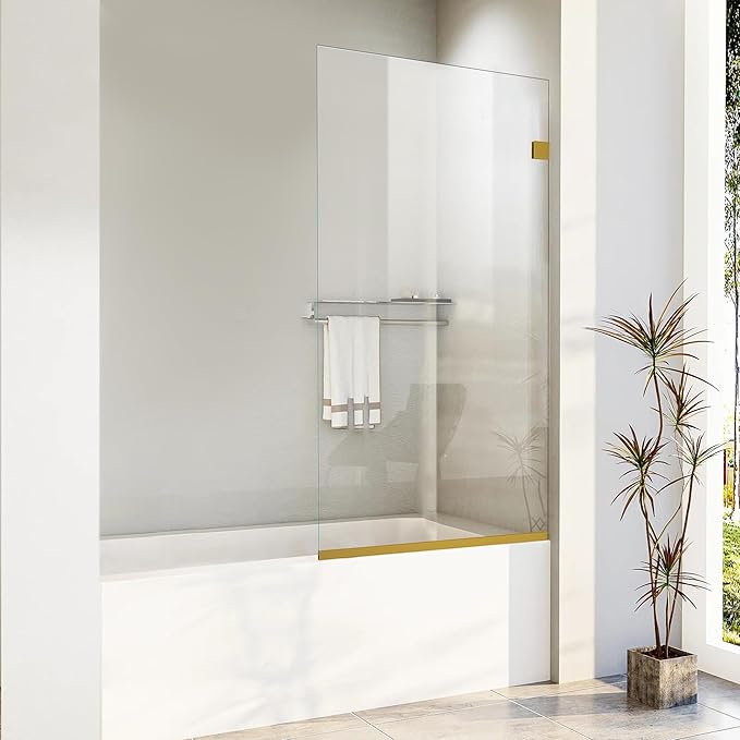 Bathroom Shower Glass Door 30 * 62"
