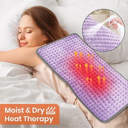Heating Pad for Back Pain Relief, 9 Heat Settings & 4 Timers Auto Shut Off