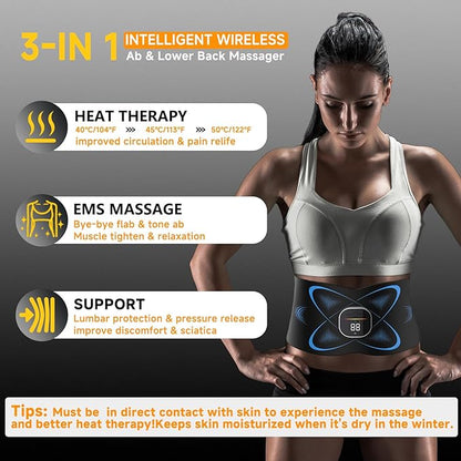 FDA Cleard - EMS/TENS abs Stimulator Abdominal, Electronic Muscle Stimulator