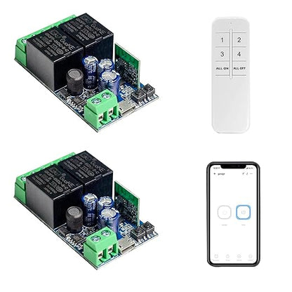 Ewelink WiFi Wireless Smart Relay Module USB 5v 2 Channel Momentary Toggle