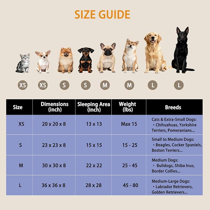 Calming Donut Dog Beds for Small Dogs Cats - Washable Removable Cover Non-Slip Bottom, Round Pet Bed Puppy Bed Warming Fluffy Faux Fur Anti-Anxiety, Fits up to 25 lbs (Light Grey, 23")