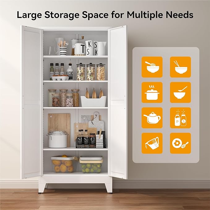 COFaR 71" Tall Pantry Cabinet