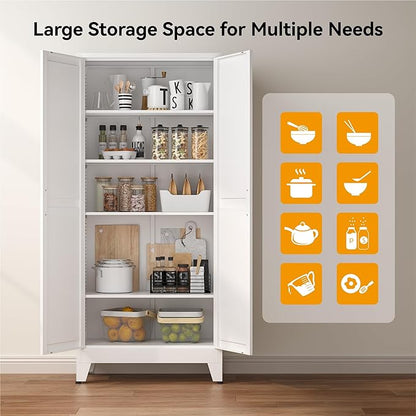 COFaR 71" Tall Pantry Cabinet