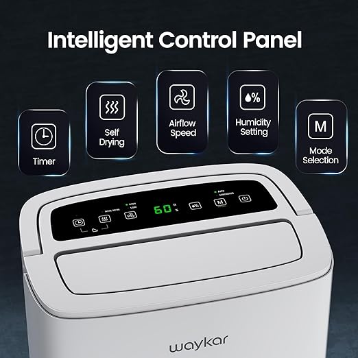 Waykar 120 Pints 2025 Energy Star Home Dehumidifier