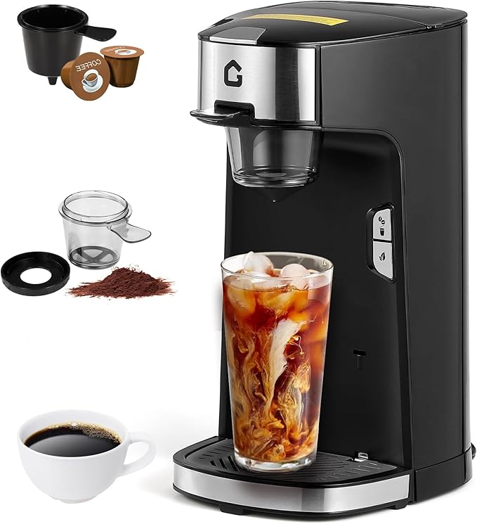 IDEALHOUSE Single Serve Coffee Maker, k Cup Compatibility, Auto Shut Off