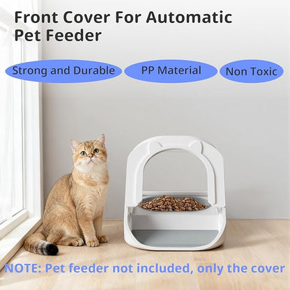 Front Cover for Automatic Microchip Cat Pet Feeder