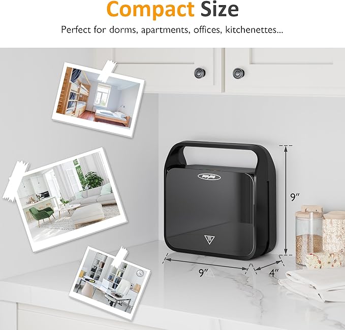 Sunvivi 3 in 1 Sandwich Maker, Electric Waffle Maker