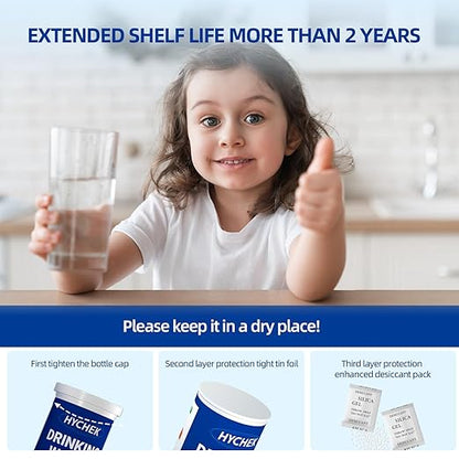 21 in 1 Accurate Drinking Water Testing Kits, 145 Strips + 4 Bacteria Tests