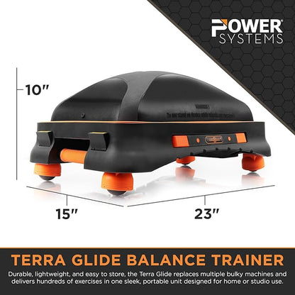 Terra Glide Balance Trainer | Compact Inflatable Fitness Platform