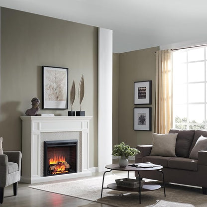 LegendFlame Carl 30" W Electric Fireplace Insert, Fireplace Heater 750/1500W